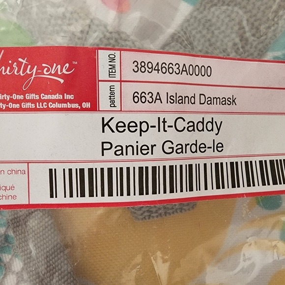 Thirty one keep it caddy in island damask. Brand new never used just stored. - Picture 6 of 8